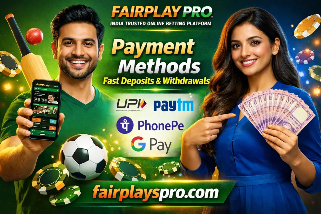 Payment Methods - Deposits And Withdrawals